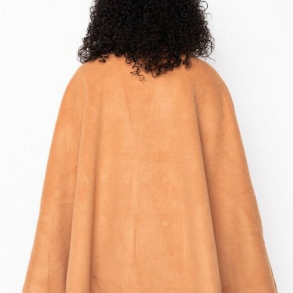 THE CRAVE YOU WOOL LIKE TRENCH PONCHO ( BRAND NEW !!!!!!!! ) - Picture 4 of 10
